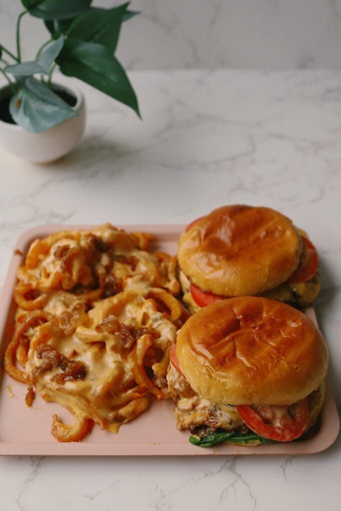 animal style fries with burger