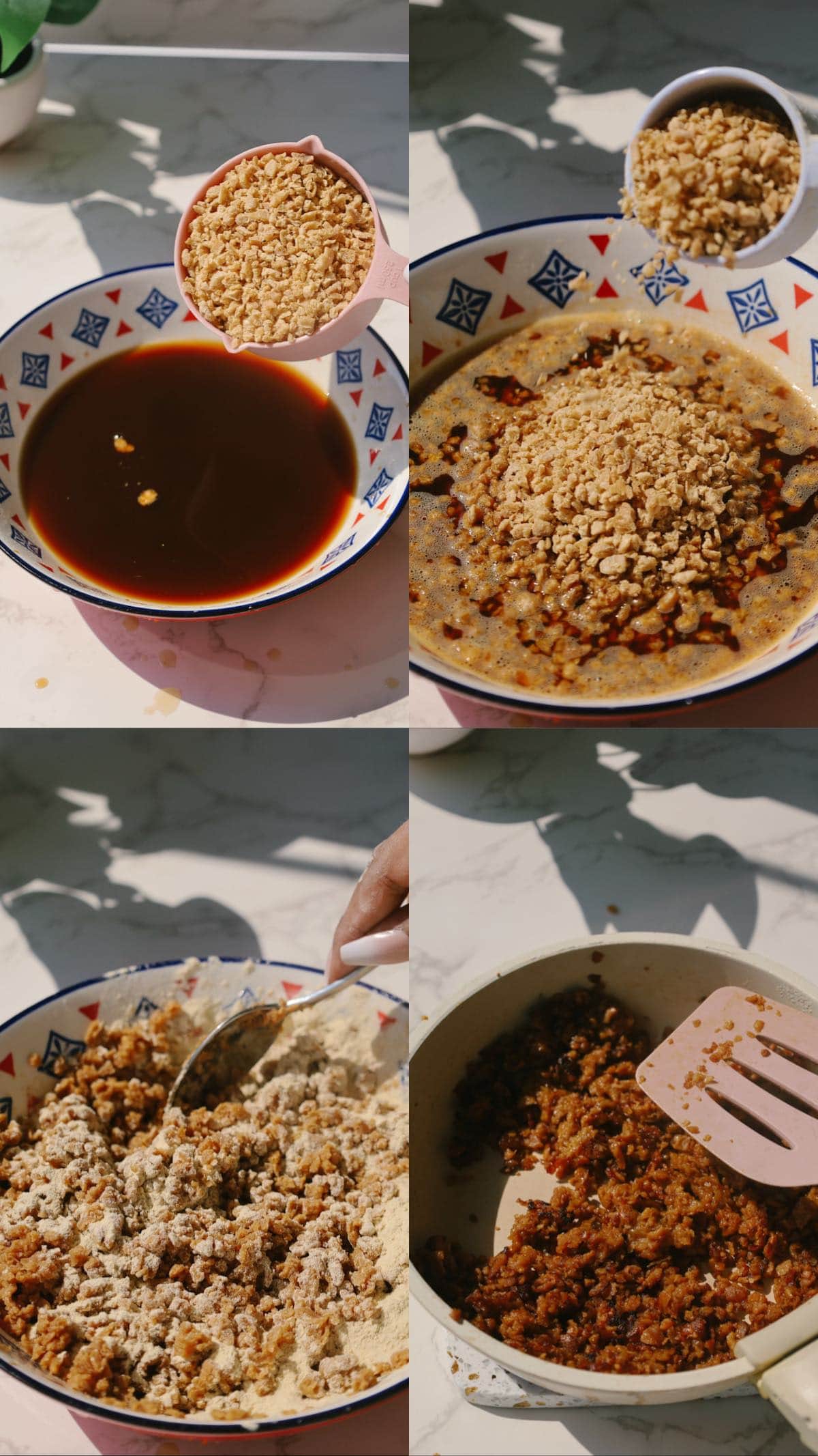how to make vegetarian meat crumbles