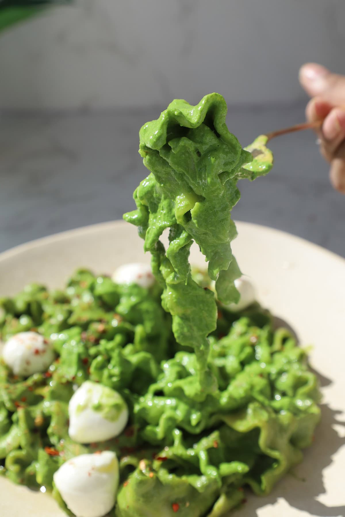 green goddess pasta 1