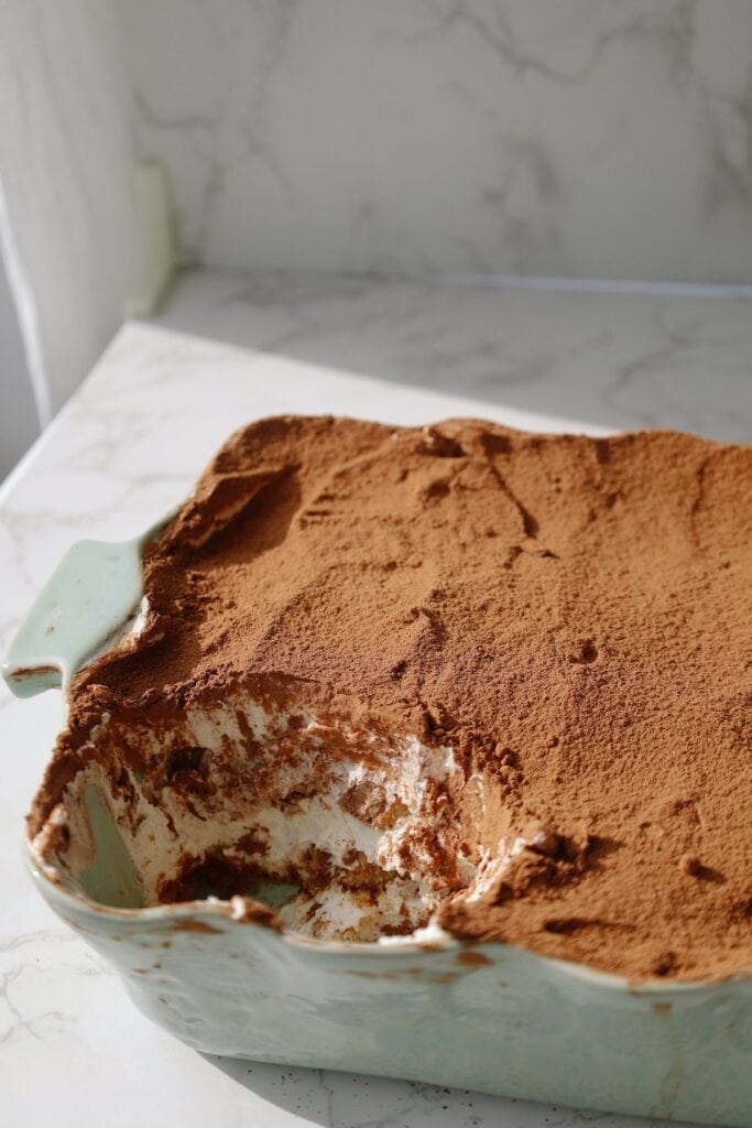 final recipe scooped out of pan