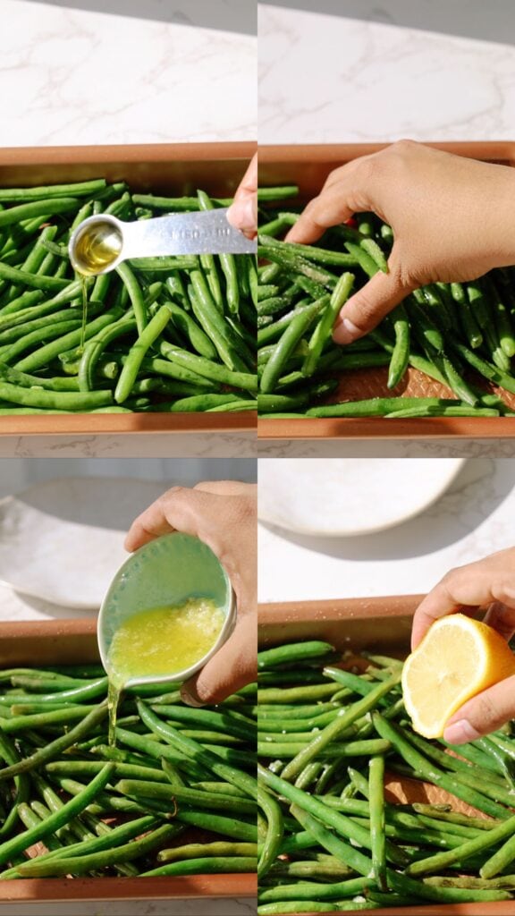 how to make air fryer green beans