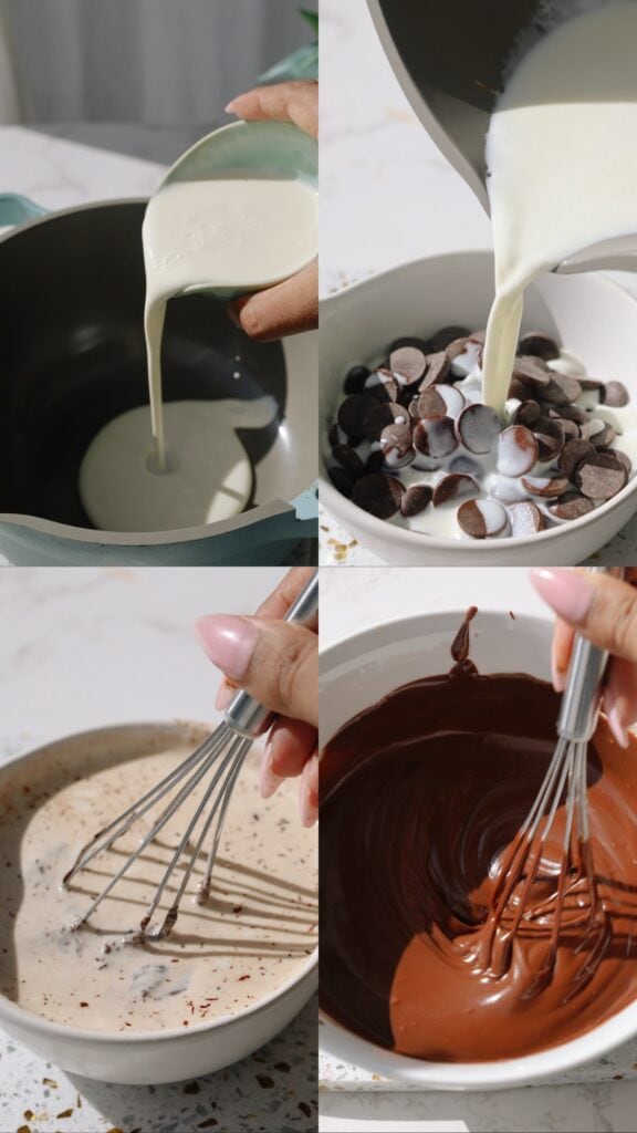 how to make chocolate ganache