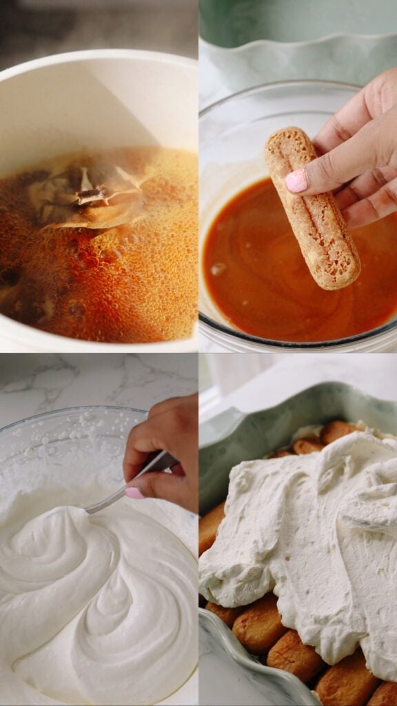 how to make my easy masala chai tiramisu recipe 