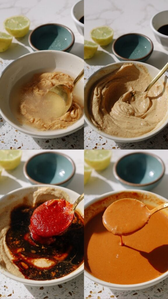 how to make thai peanut sauce
