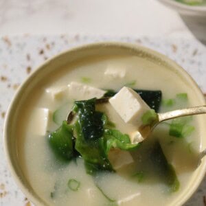 miso soup recipe featured image recipe card