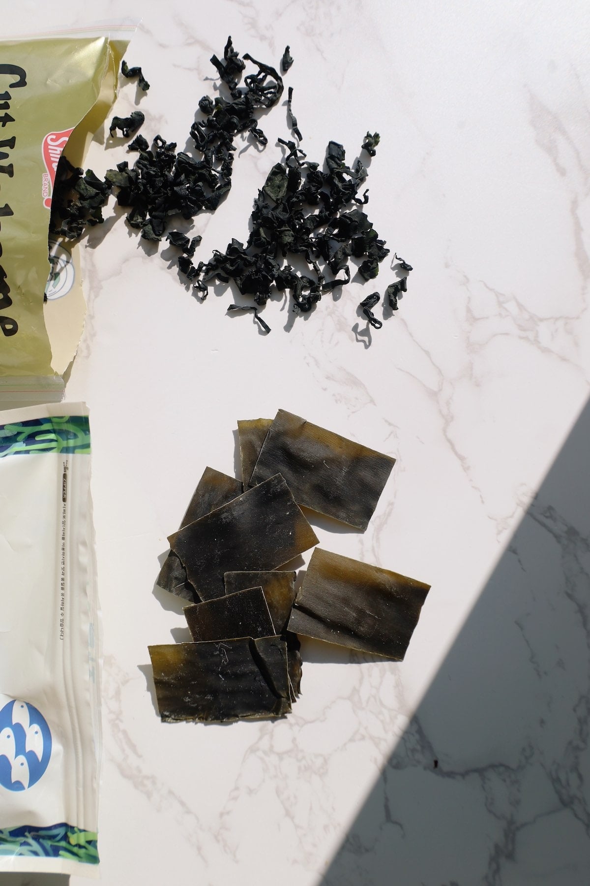 wakame vs. kombu