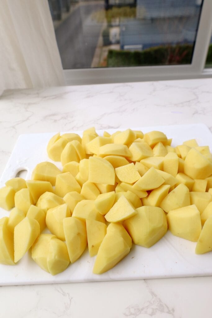 Garlic Mashed Potatoes Recipe with yukon gold potatoes