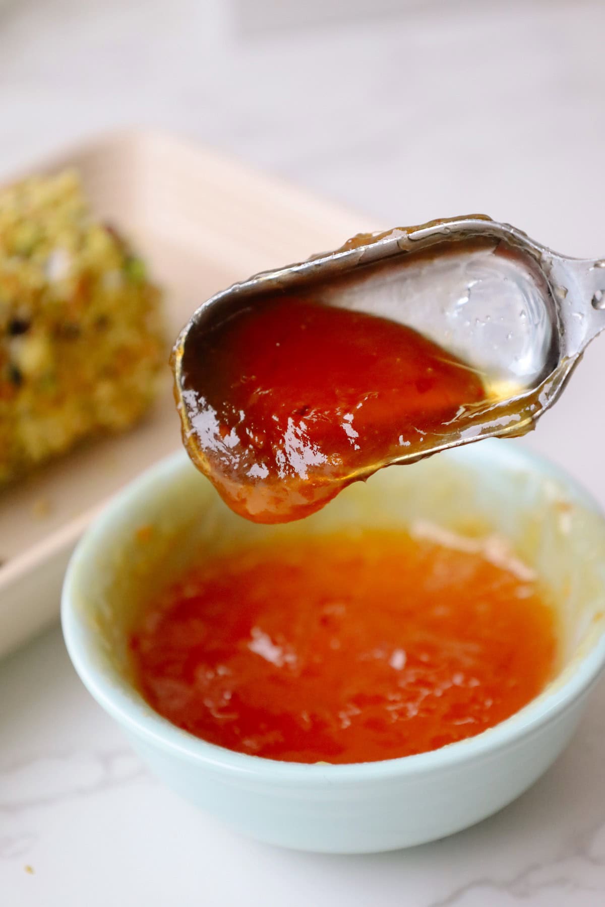 Step three: warm the jam.