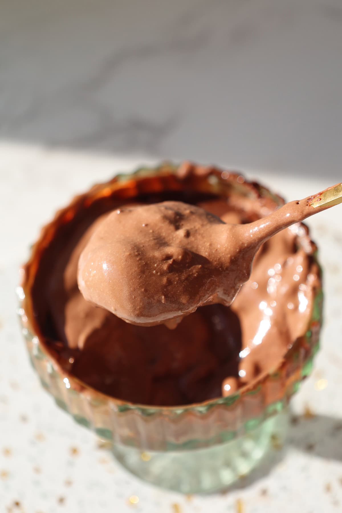 spoon full of pudding