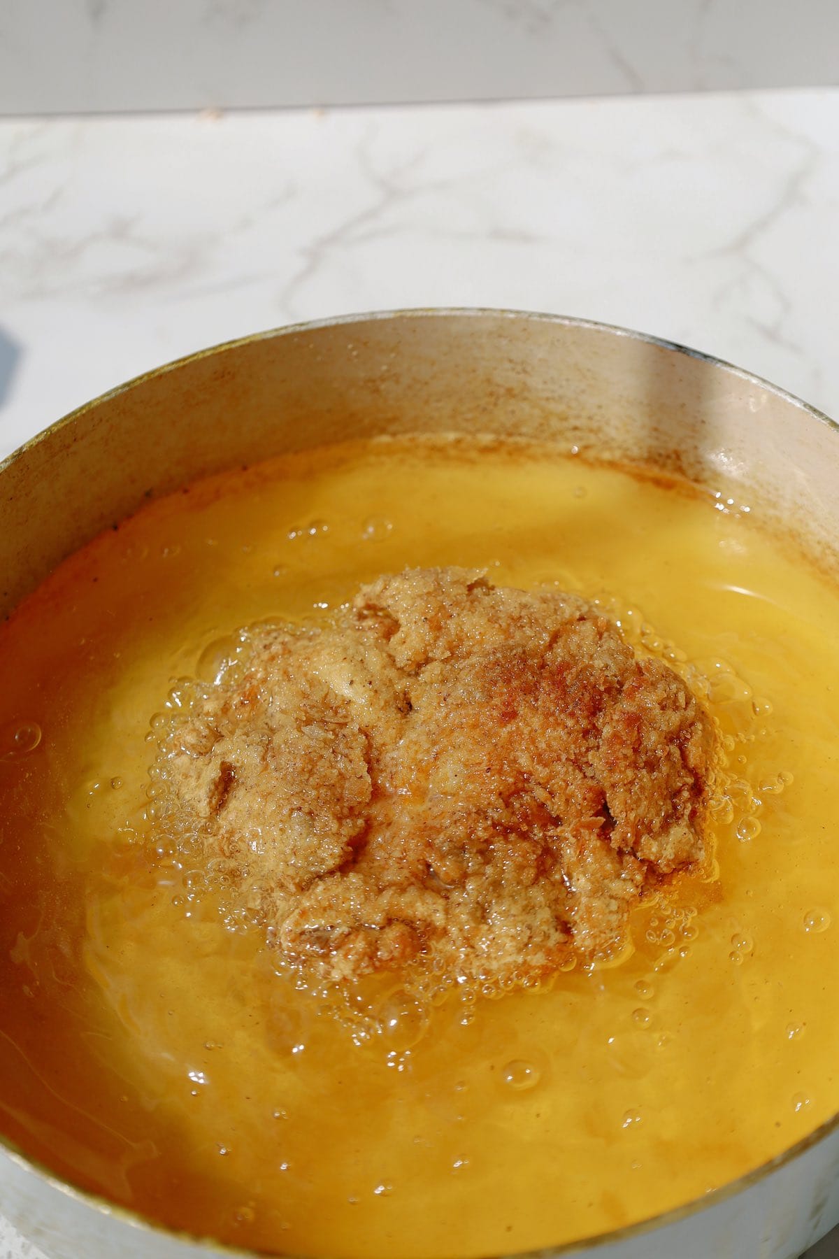 Step four: fry.